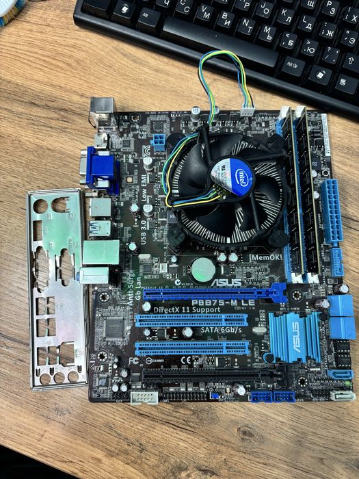 Комплект мать+проц+озу