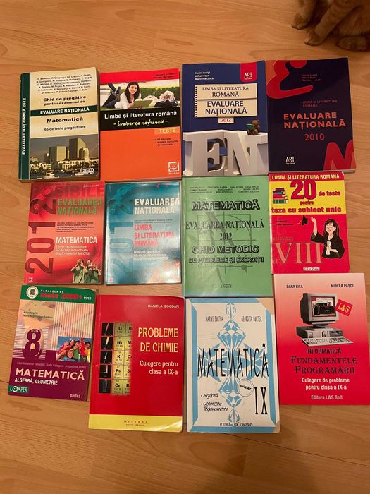 Manuale scolare, limba romana, evaluare nationala