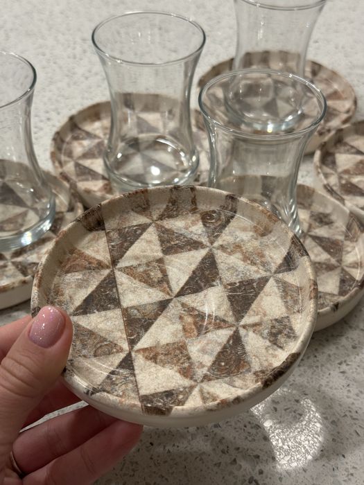 Керамичен сервиз за турски чай