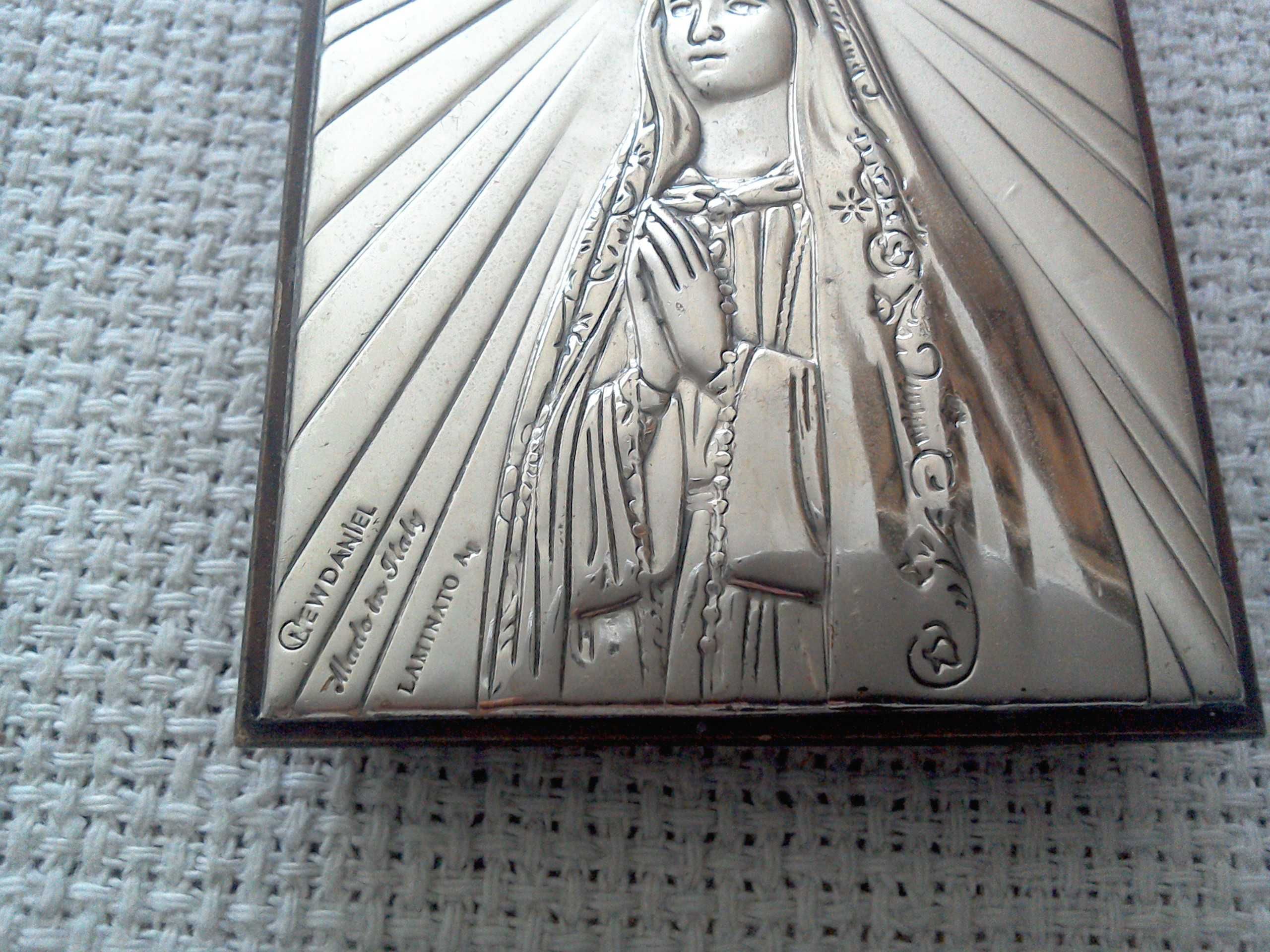 Icoana Iconiță argint marcat și lemn - 8 cm x 5 cm