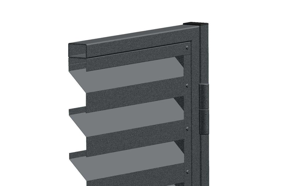 Panou Gard Tip Jaluzea Metalic zincat vopsit electrostatic
