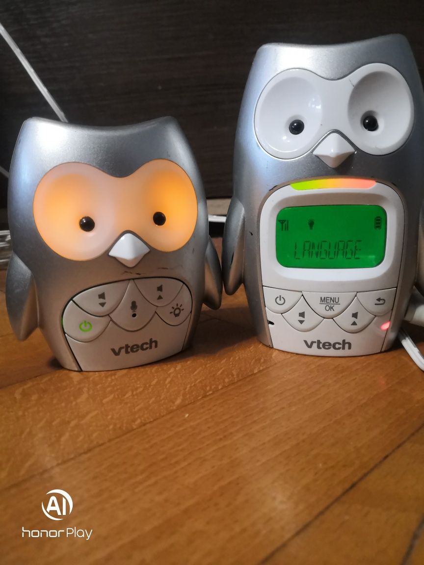 Цифров бебефон Vtech BM2300, температурен датчик и нощна лампа