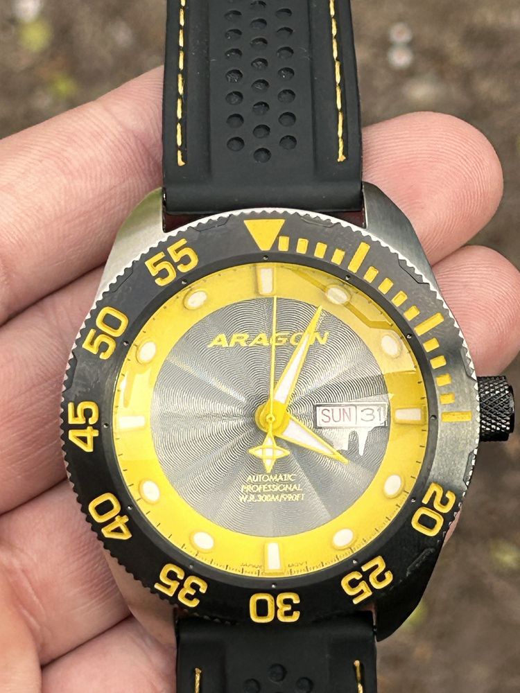 Vand ceas Aragon automatic diametru 50