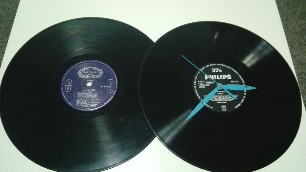 Ceas de perete disc vinil