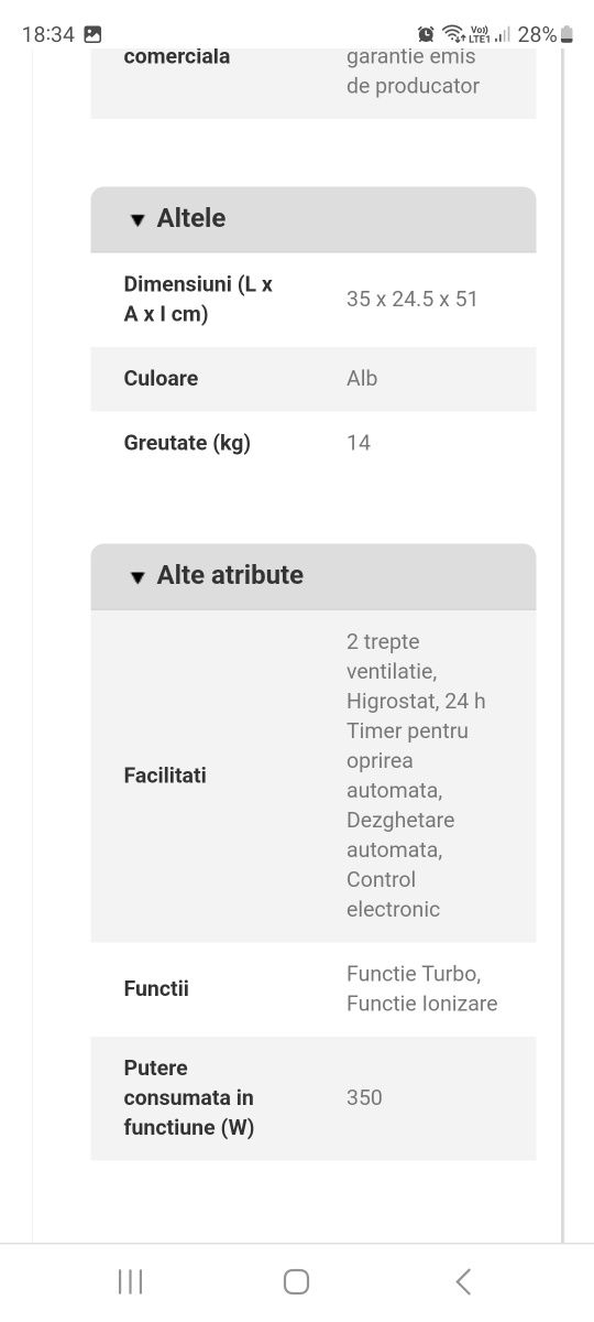 Desumificator eurom
