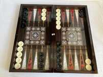 Joc Table Turcesc (joc de Table) NOU - Lux lemn lacuit. SIGILAT!