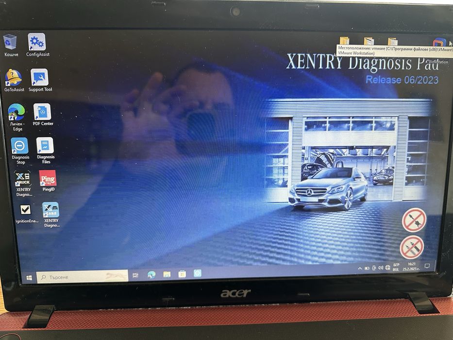 Диагностика XENTRY комплект с лаптоп