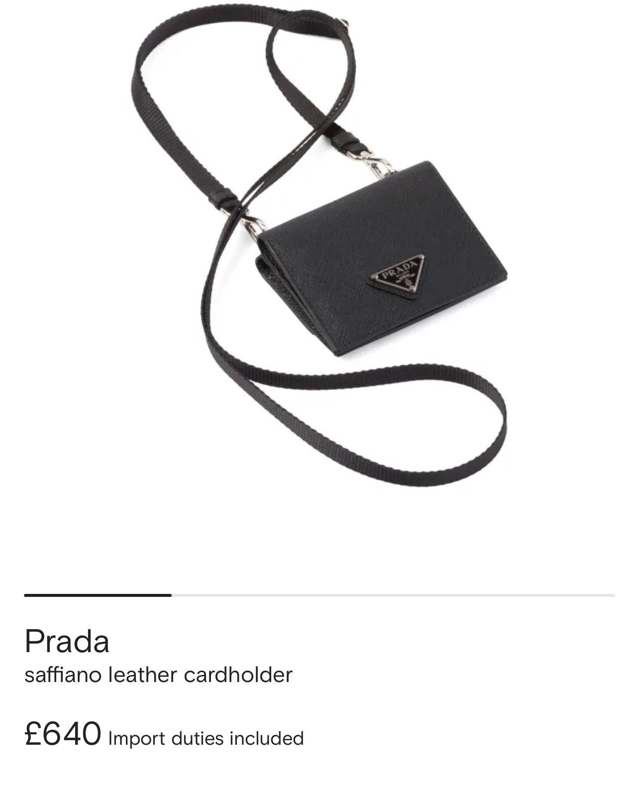 Портмоне Prada като нова