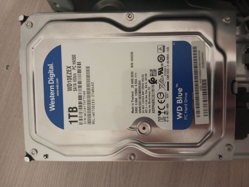 Hdd wd blue 1tb бу