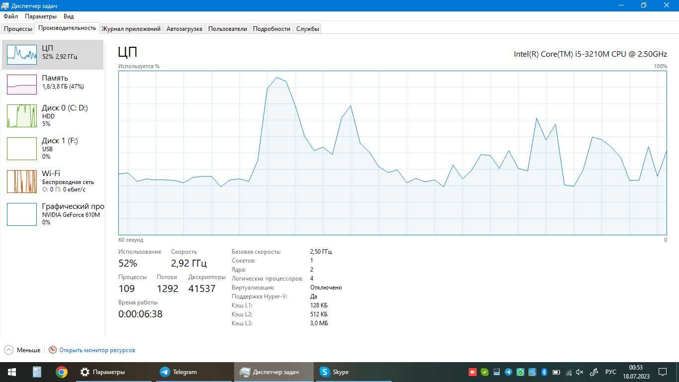 Мощный ноутбук Lenovo Core i5 2x2.5-3.1 ГГц/4 Gb/HDD 500 Gb/Nvidia 1Gb