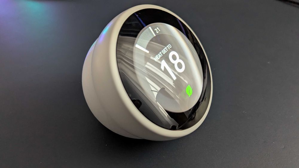 Termostat 3rd Generation Learning Thermostat, Google Nest, Wi-Fi, Alb