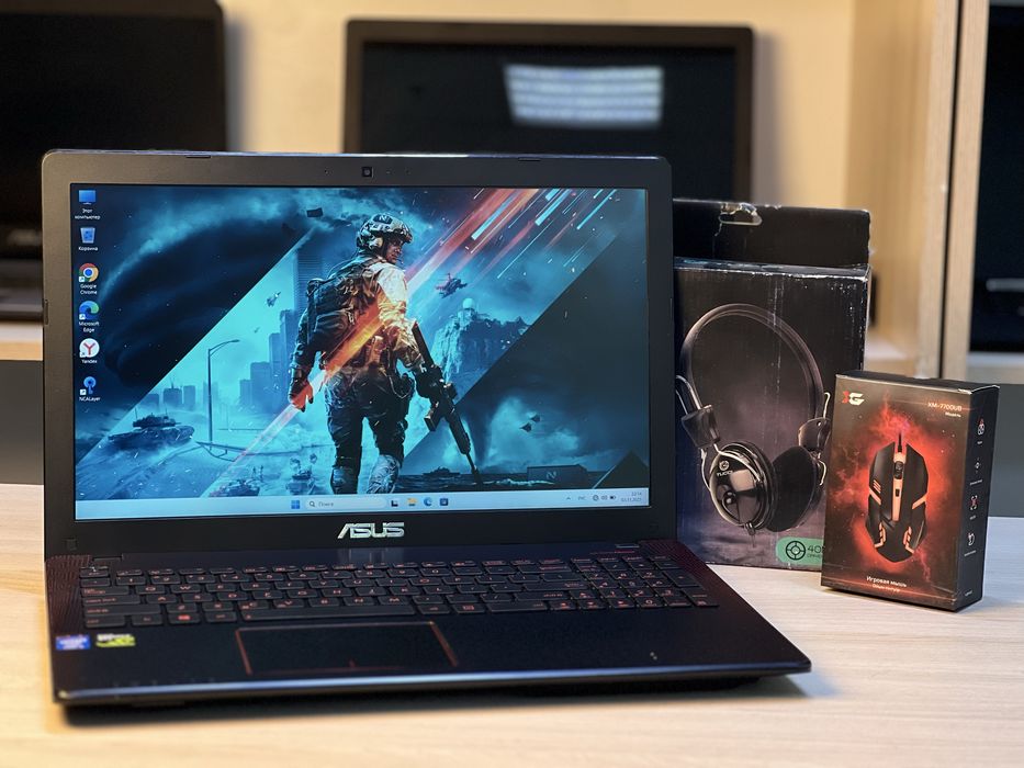 Игровой ноутбук Asus! Core i5 | GTX | SSD-256gb | Рассречка/Гарантия!