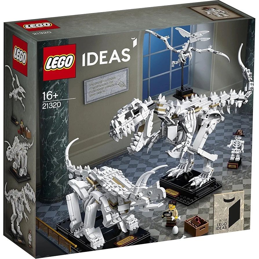 LEGO 21320 Ideas фосили на динозаври Dinosaur Fossils 21320 Lego ideas