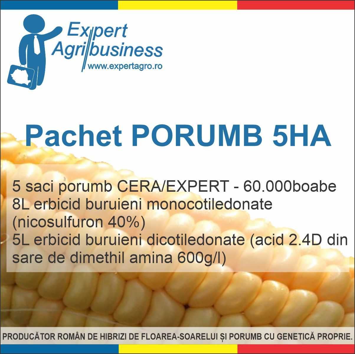 Pachet Porumb CERA \ EXPERT 5HA fao 320-450