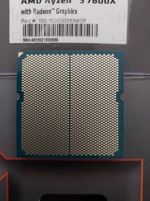 AMD Ryzen 5 7600X, 6-ядрен, АМ5