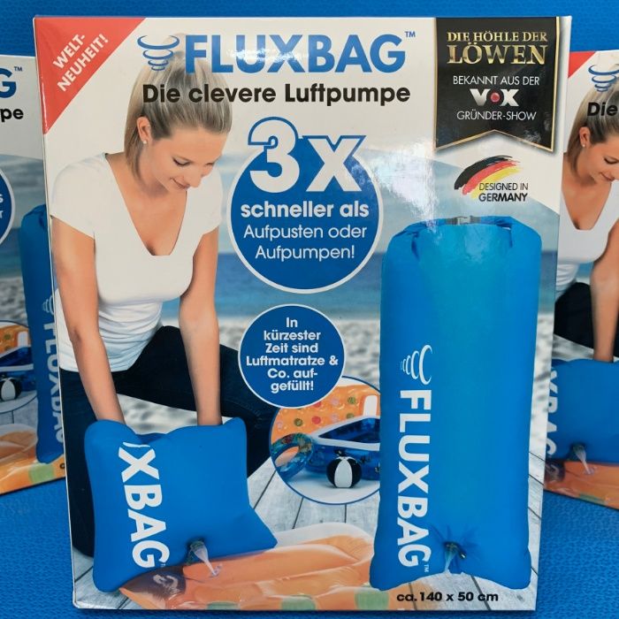 FluxBag Супер бърза въздушна помпа за използване на открито