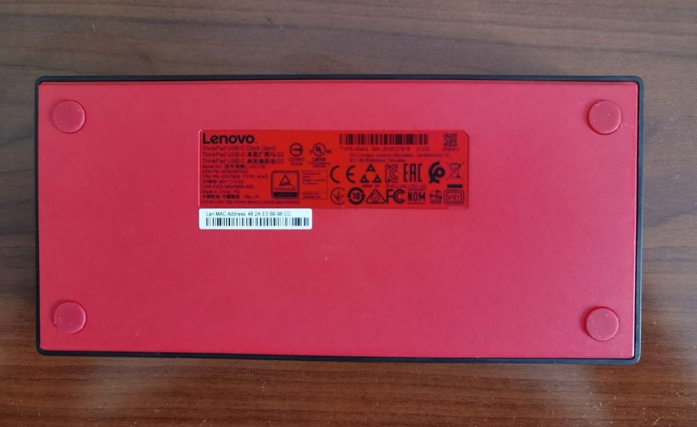 Lenovo ThinkPad USB-C Doc Gen2 - nou, neutilizat