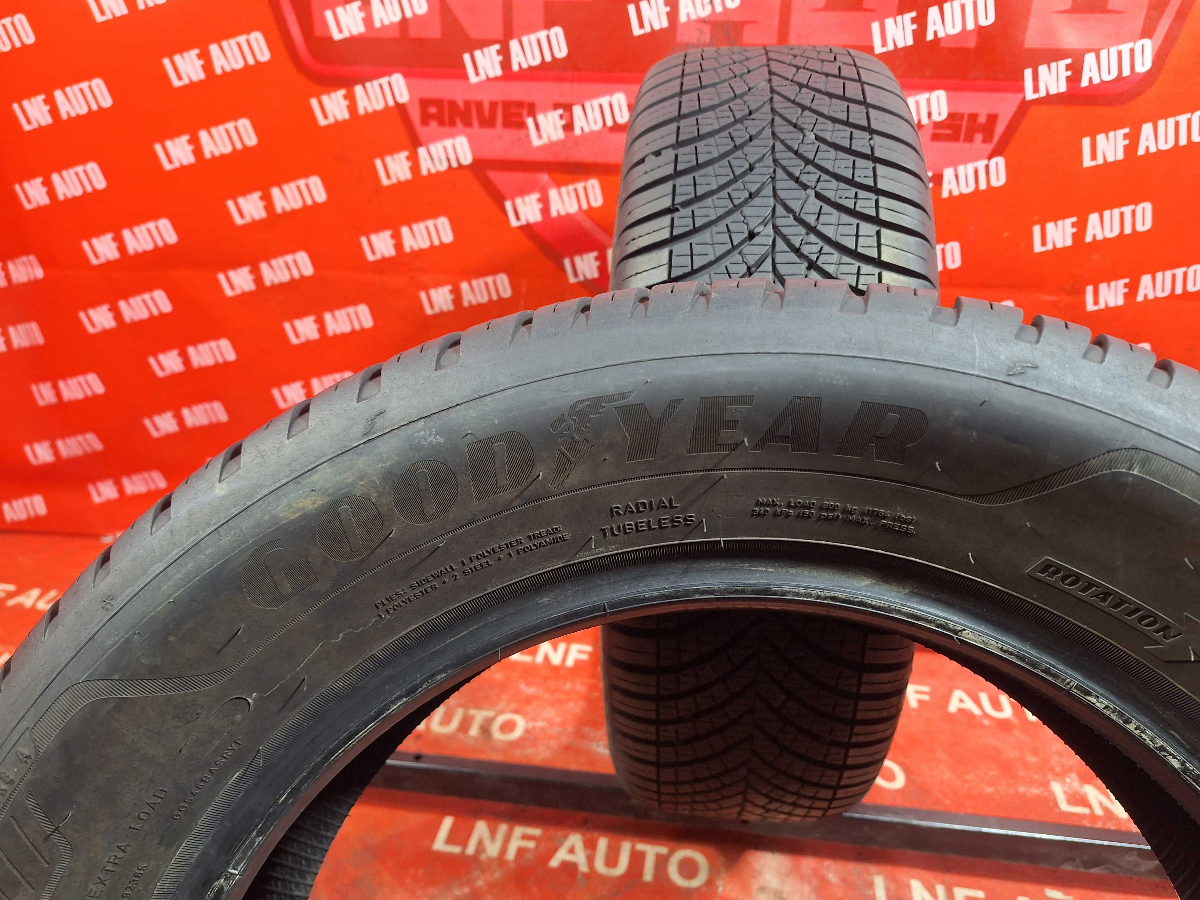 Anvelope VARA IARNA - 215/60/17 - GoodYear - 7.8 MM - DOT 2023 !