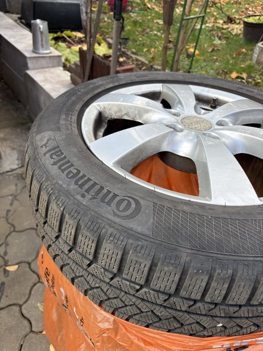 Set 4 jante aluminiu cu cauciucuri de iarna BMW X3