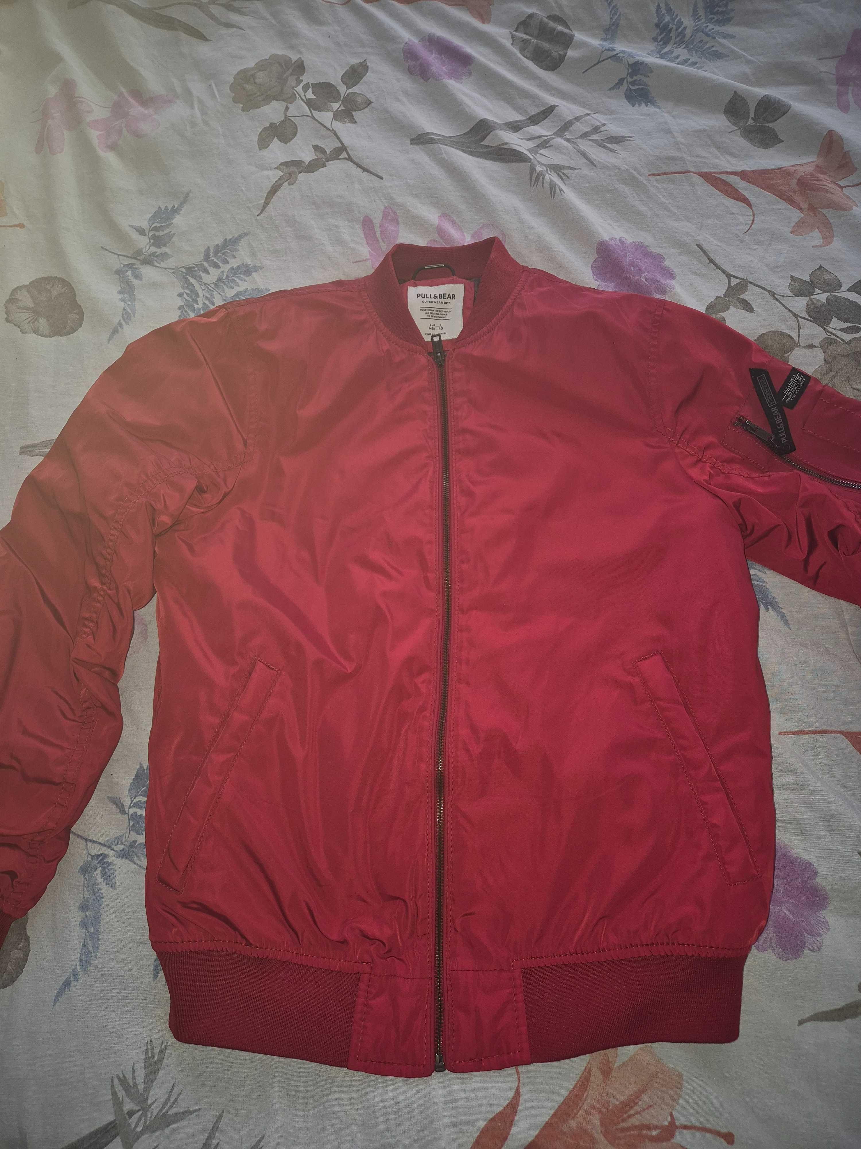 pull and bear бомбър яке