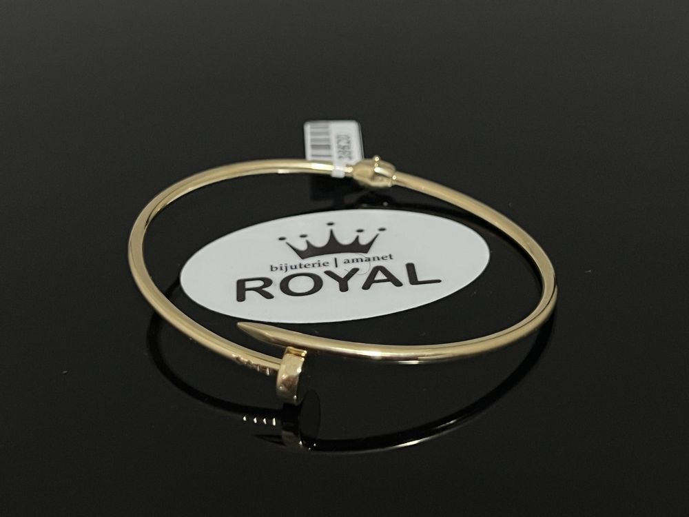 Bijuteria Royal CB : Bratara dama aur nou 14k 5,65gr