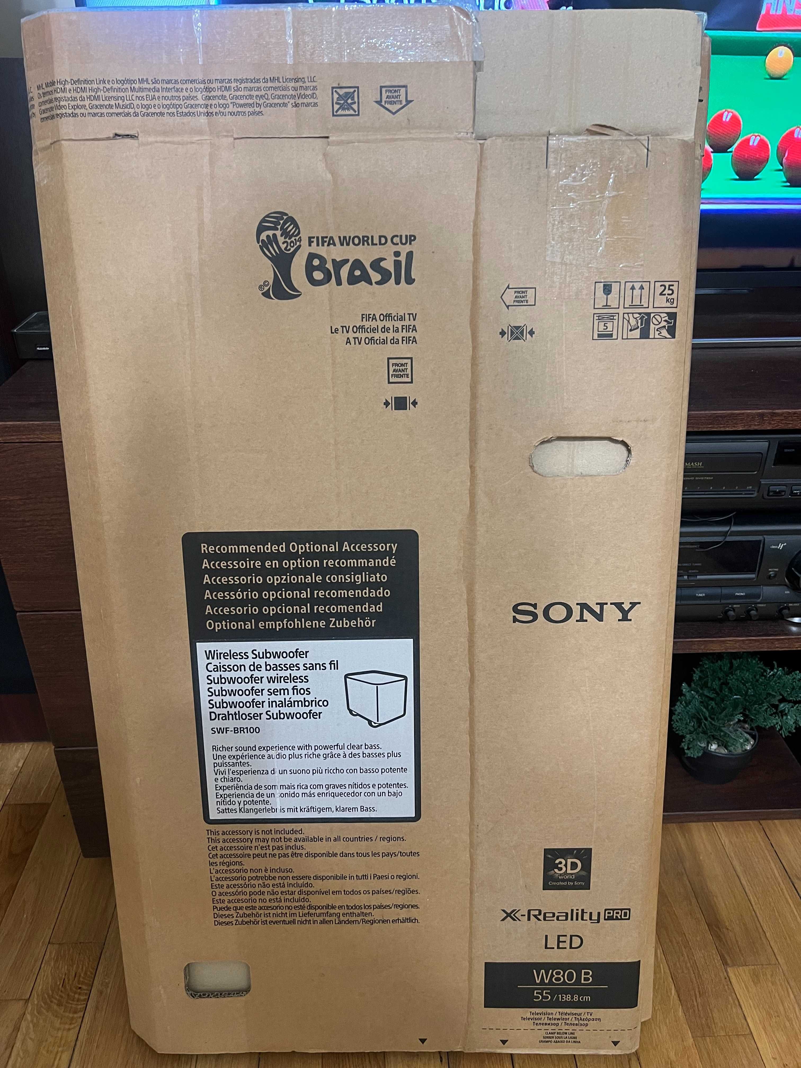 Смарт телевизор SONY KDL-55W805B 55 инча 138.8 см.