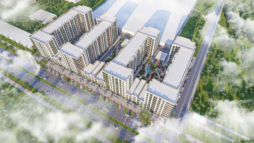 Продаётся 1-комнатная квартира в новостройке ЖК CHIMGAN HILLS!!!