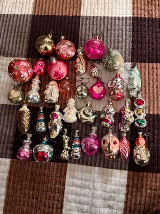 Советские елочные игрушки