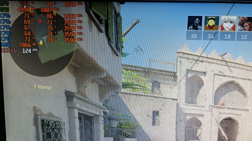 Компютър Fortnite/CS2/GTA V/PUBG със i5/GTX 1060/12GB RAM/500 HDD/WiFi