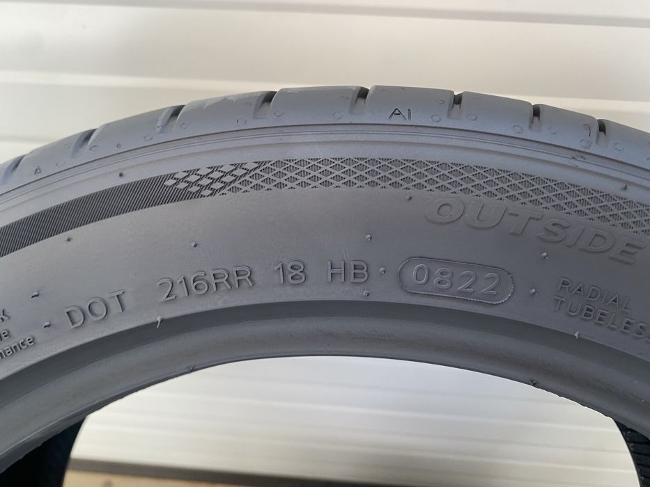 2бр летни гуми 225/45/17/Hankook ventus prime 4/dot0822г/5мм грайфер