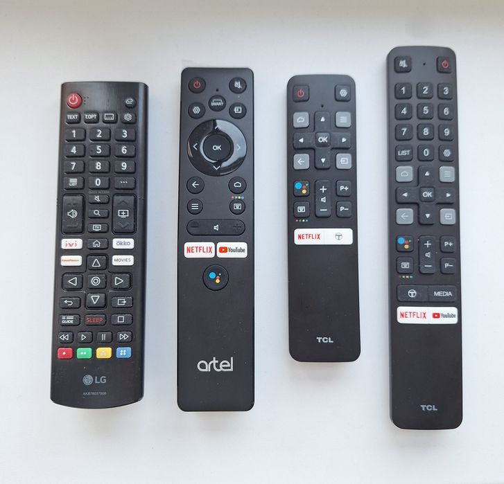LG TCL Artel Smart пульт с голосовым управлением