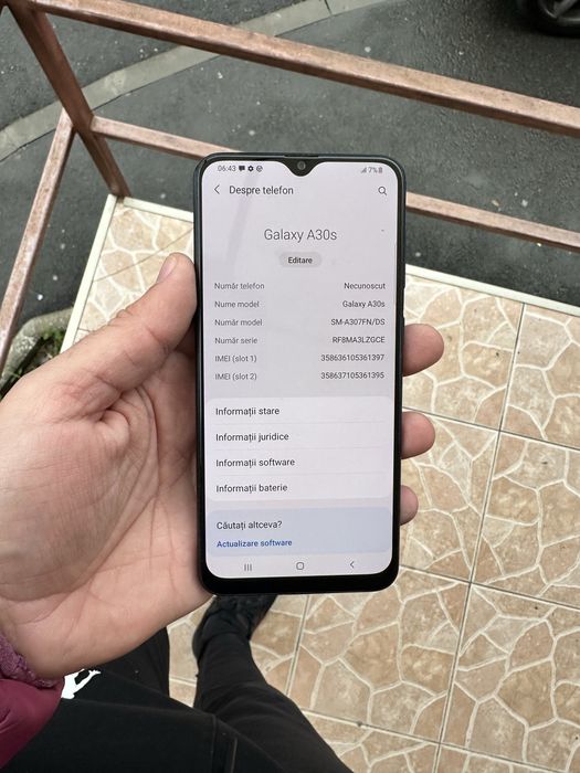 Samsung Galaxy A30s 128 Gb Dual Sim Negru