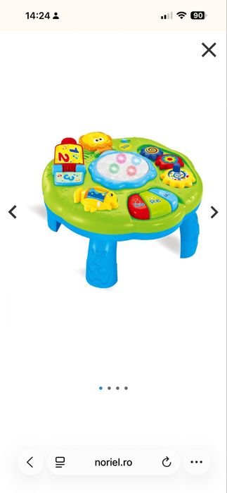 Jucarie bebelusi Minibo, Masuta cu activitati