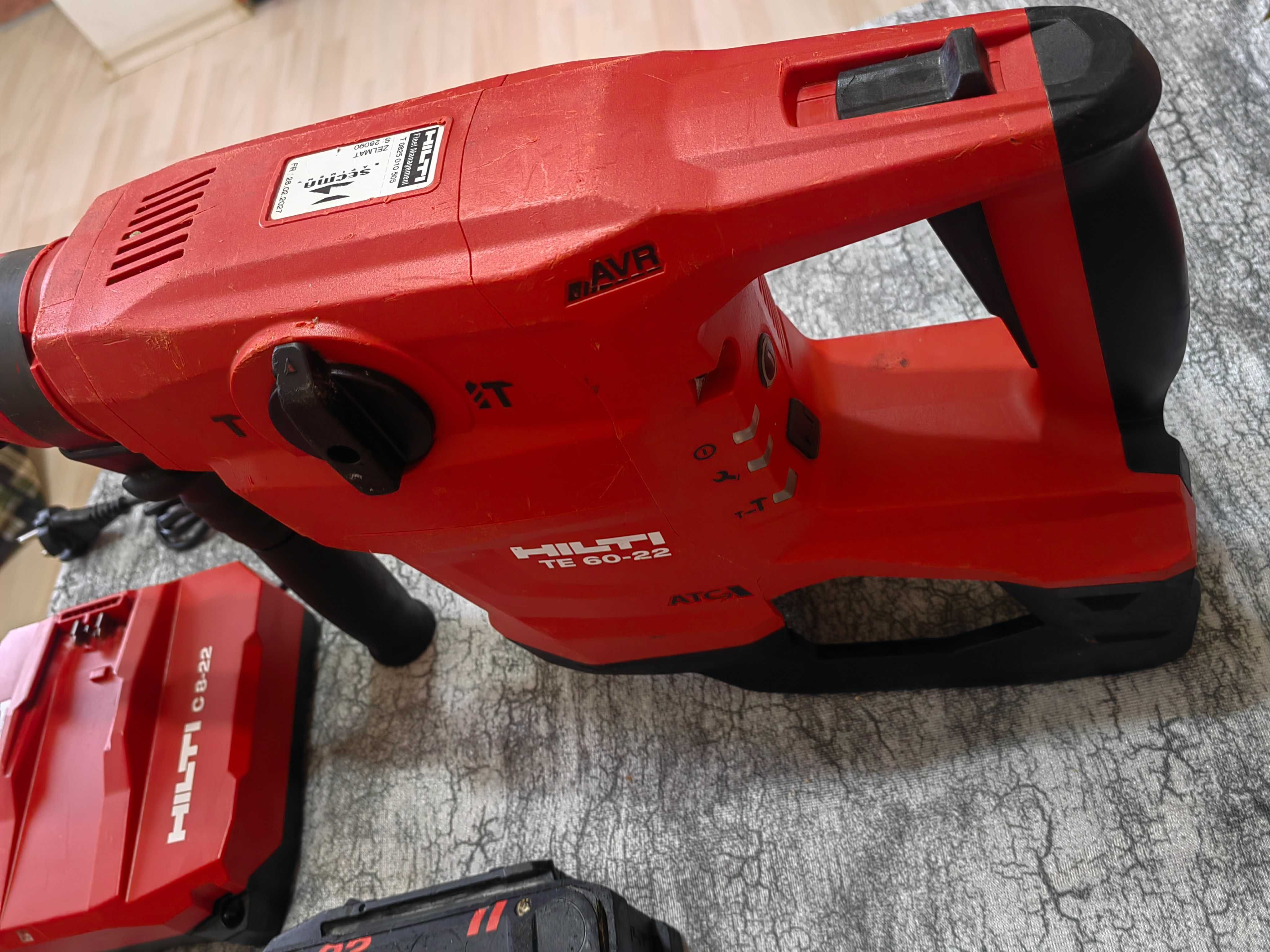 Hilti TE 60-22 nuron въртяща се ударно пробивна машина