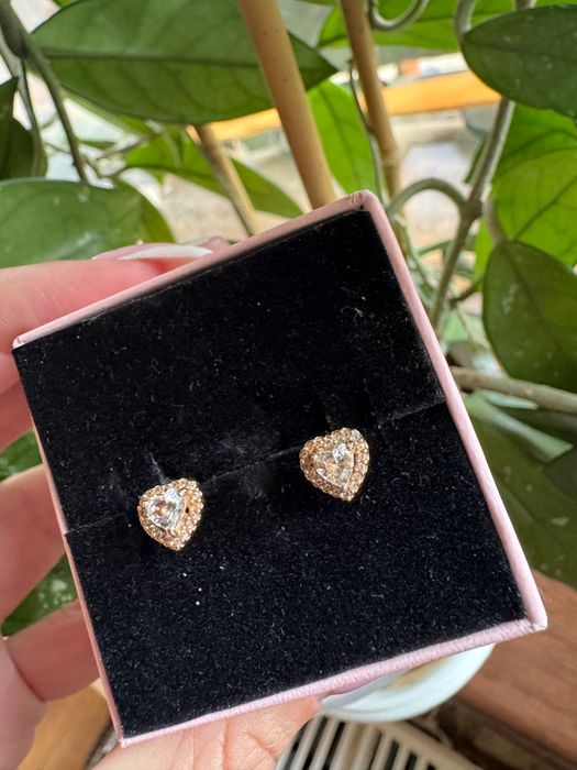 Обици Pandora rose gold