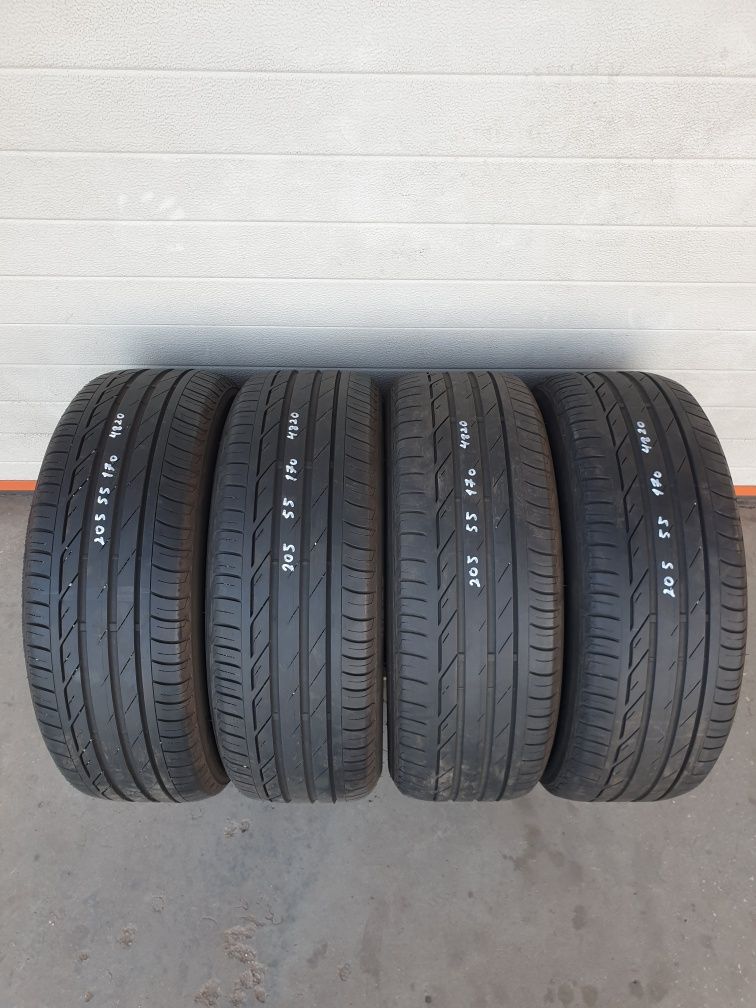 Летни гуми 4 броя BRIDGESTONE Turanza T001 205 55 R17 дот 2221