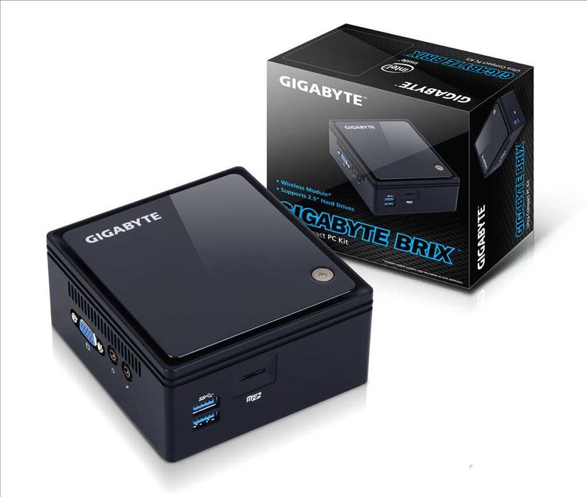 Mini PC Barebone Gigabyte BRIX Intel Celeron N3000 Hdmi VGA Wifi - Nou