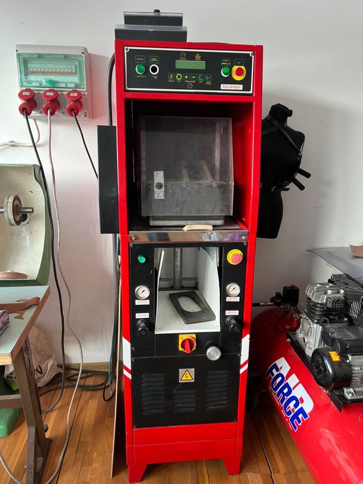 Presa talpa, Pasanqui S-501, Utilaj incaltaminte