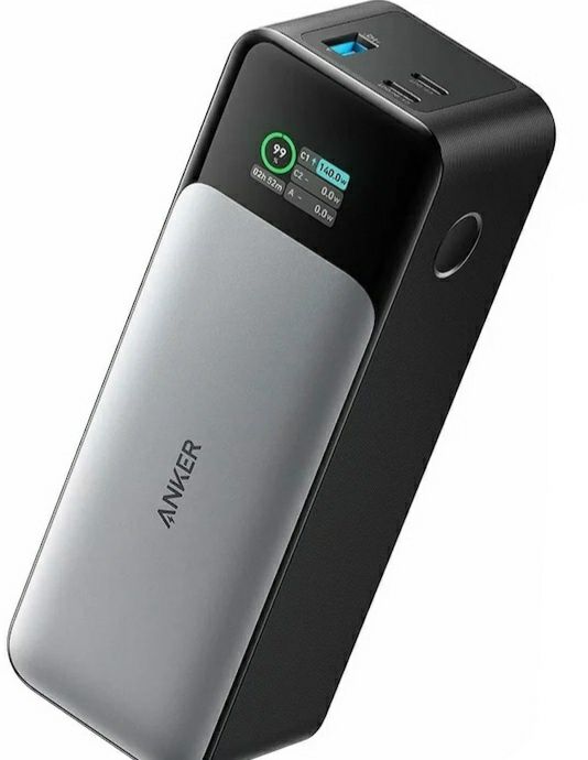 Power bank 24.000mAh,140W,2x USB-C,USB-A,firma Anker,noua