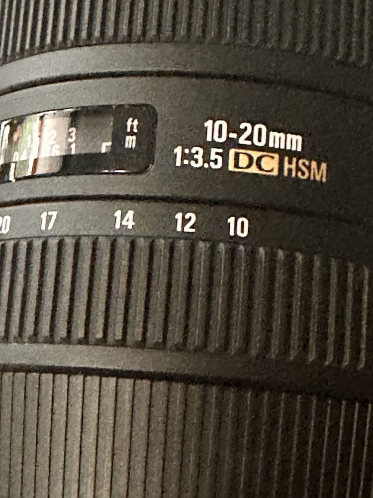 Sigma 10-20mm 1:3.5 DC HSM Nikon.