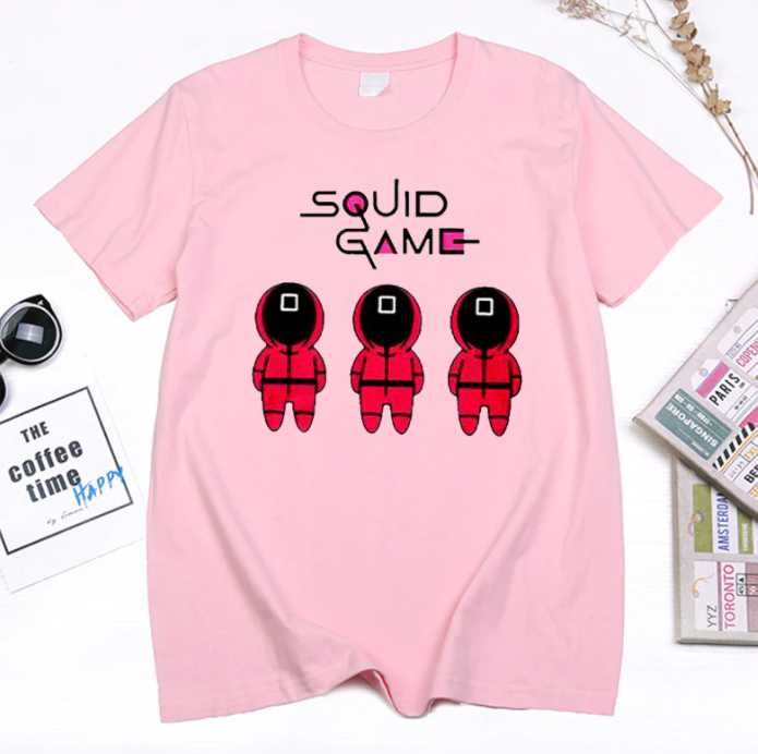 Тениски и Блузи на сериала SQUID GAME / ИГРА НА КАЛМАРИ - 8 МОДЕЛА!
