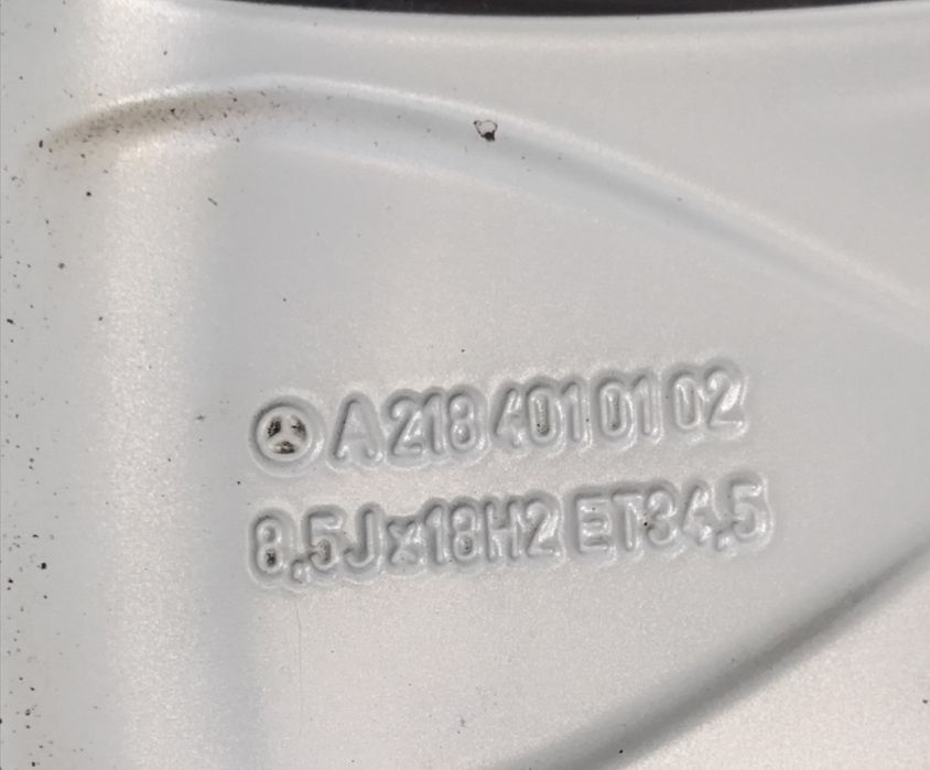 MB 18" SPORT PAKET 8,5Jx18H2 9,5Jx18H2