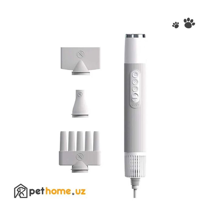 Фен для сушки животных Uah Pet Fluffy-1 High-Velocity Dog Hair Dryer