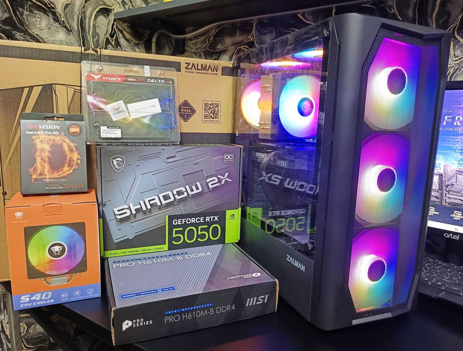 НеДоPoГо Core i5-13400 /32Gb_DDR4 /1000Gb_NVME /RTX5050 (как RTX4060)