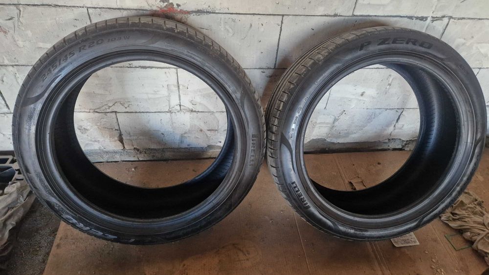 2бр. летни Pirelli P Zero 245/45/20 DOT 24