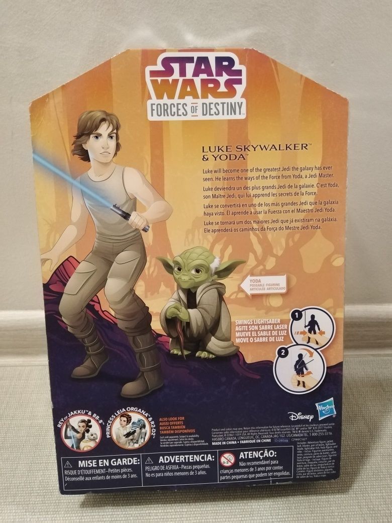 Star Wars Forces of Destiny - Luke Skywalker 30 cm & Yoda