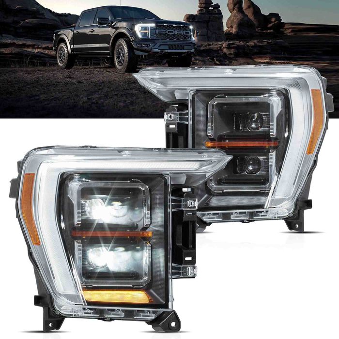 Комплект LED matrix фарове за Ford F150 2021 - 2024