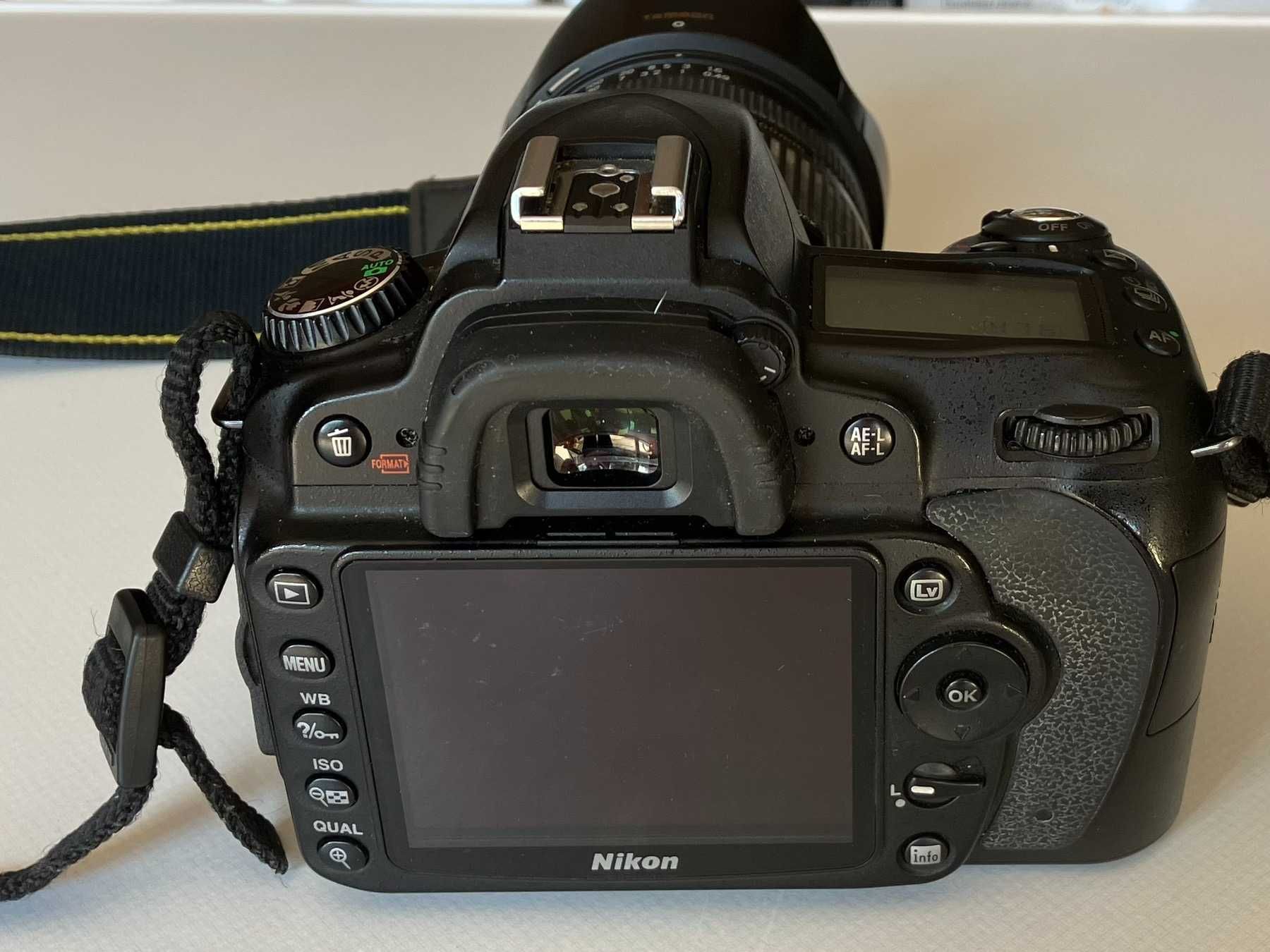 Фотоапарат Nikon D90 с обектив Tamron Aspherical 28-300 mm Macro