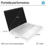 HP 2025 14 inch HD Laptop, Office Pro Lifetime License, Processor N150
