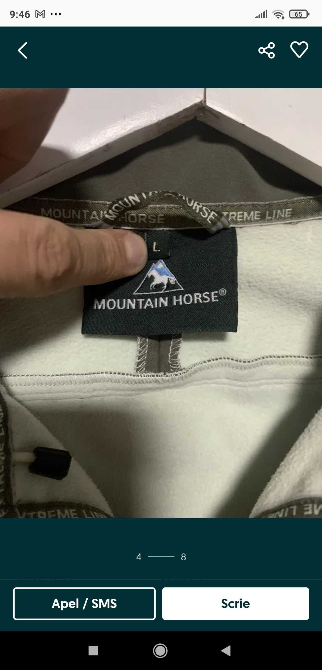 Geaca Mountain Horse Extremeline de dama size L 100% autentica